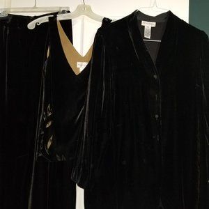 Rena Rowan 4pc Velvet Holiday Outfit